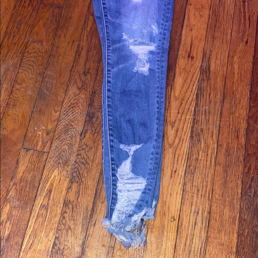American Eagle super stretch jegging hi rise jeans - Picture 4 of 12